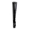 Pleaser - BLONDIE3000 Plateau Overknee Laarzen - Paaldans schoenen - Zwart Product image
